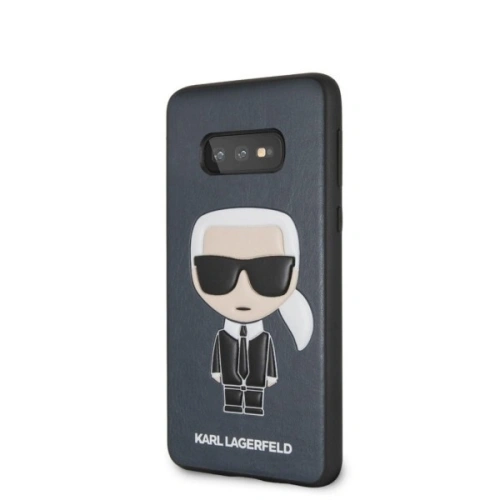Kup Karl Lagerfeld KLHCS10LIKPUBL S10e G970 hardcase granatowy/navy Iconic Karl Embossed - KLD234NAV - {ean13} - Sklep Home Screen
