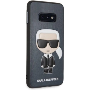 Buy Karl Lagerfeld KLHCS10LIKPUBL S10e G970 hardcase navy Iconic Karl Embossed - KLD234NAV - {ean13} - Home Screen Store Europe