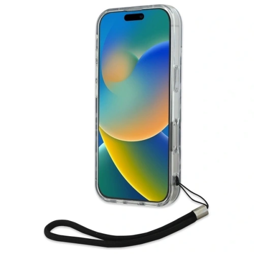Buy Karl Lagerfeld KLHCP16LHZBPKCCU Apple iPhone 16 Pro Zebra With Cord purple - KLD21787 - {ean13} - Home Screen Store Europe