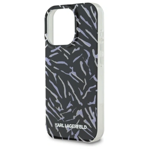 Buy Karl Lagerfeld KLHCP16LHZBPKCCU Apple iPhone 16 Pro Zebra With Cord purple - KLD21787 - {ean13} - Home Screen Store Europe