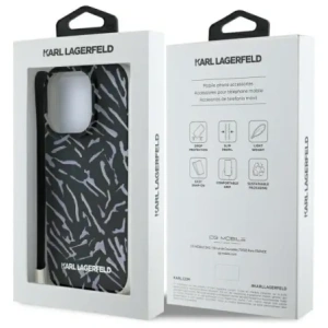 Kup Etui Karl Lagerfeld KLHCP16LHZBPKCCU Apple iPhone 16 Pro Zebra With Cord fioletowy/purple - KLD21787 - {ean13} - Sklep Home Screen