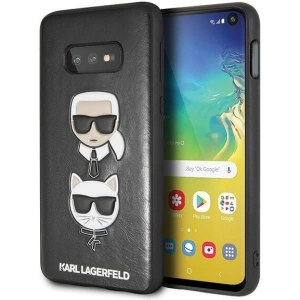 Kup Karl Lagerfeld KLHCS10LKICKCSBK S10e G970 hardcase czarny/black Karl & Choupette - KLD235BLK - {ean13} - Sklep Home Screen