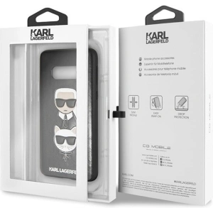 Buy Karl Lagerfeld KLHCS10LKICKCSBK S10e G970 hardcase black Karl & Choupette - KLD235BLK - {ean13} - Home Screen Store Europe