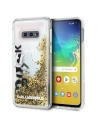 Buy Karl Lagerfeld KLHCS10LROGO S10e G970 black & gold hard case Glitter - KLD236BLKGLD - {ean13} - Home Screen Store Europe