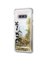 Buy Karl Lagerfeld KLHCS10LROGO S10e G970 black & gold hard case Glitter - KLD236BLKGLD - {ean13} - Home Screen Store Europe
