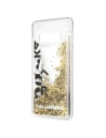 Buy Karl Lagerfeld KLHCS10LROGO S10e G970 black & gold hard case Glitter - KLD236BLKGLD - {ean13} - Home Screen Store Europe