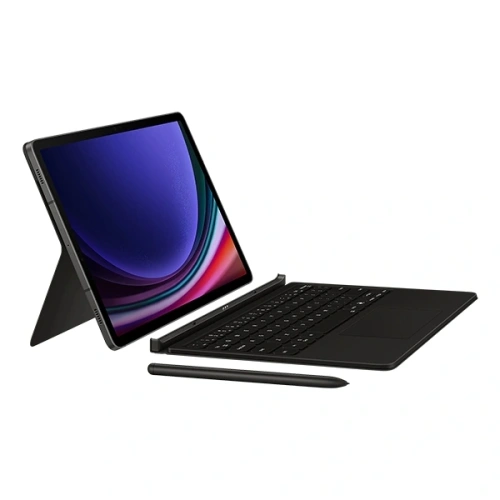 Buy Samsung EF-DX725UBEGWW Galaxy Tab S9 / S9 FE Book Cover Keyboard black - SMG1184 - {ean13} - Home Screen Store Europe