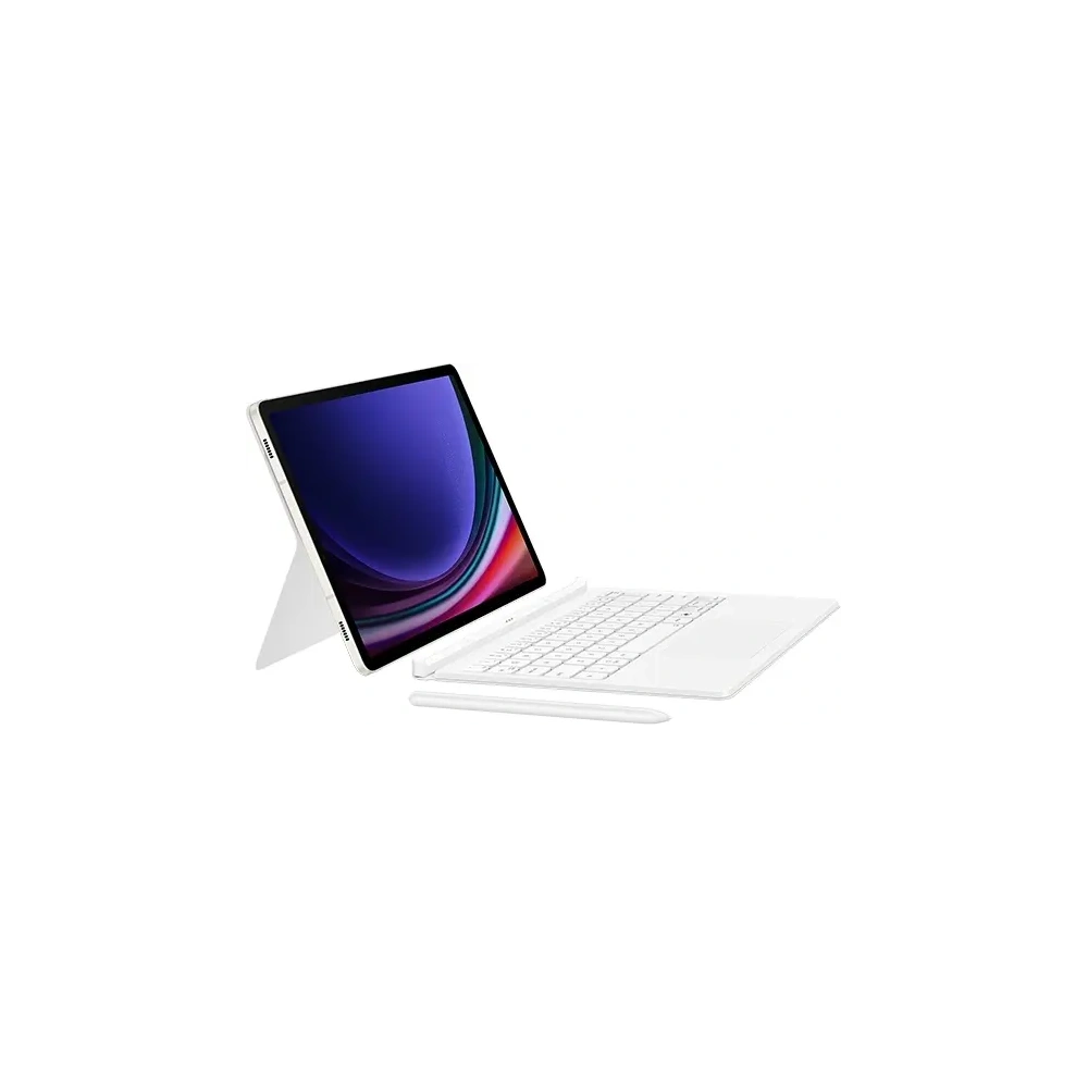 Etui Samsung EF-DX725UWEGWW Galaxy Tab S9 / S9 FE Book Cover Keyboard biały/white