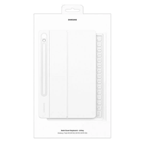 Kup Etui Samsung EF-DX725UWEGWW Galaxy Tab S9 / S9 FE Book Cover Keyboard bílý/white - SMG1185 - {ean13} - Sklep Home Screen
