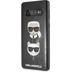 Kup Karl Lagerfeld KLHCS10PKICKCSBK S10 Plus G975 hardcase czarny/black Karl & Choupette - KLD238BLK - {ean13} - Sklep Home Screen