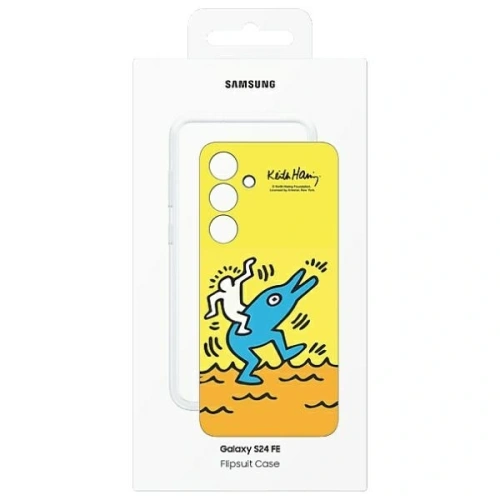 Kup Etui Samsung EF-MS721CYEGWW Galaxy S24 FE Flipsuit Case żółty/yellow - SMG1194 - {ean13} - Sklep Home Screen
