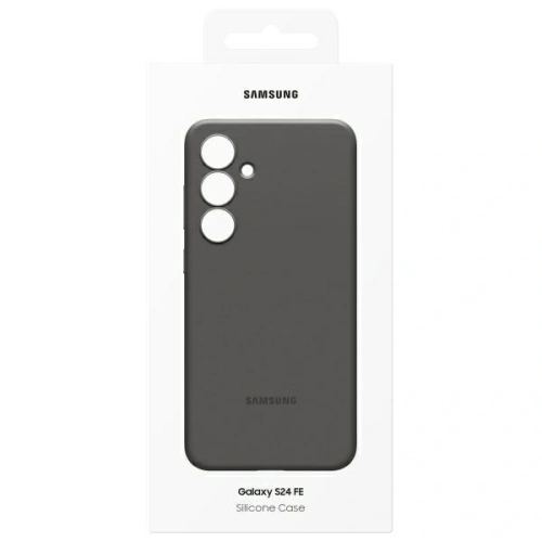 Kup Etui Samsung EF-PS721CBEGWW Galaxy S24 FE silikonový kryt černý/black - SMG1195 - {ean13} - Sklep Home Screen