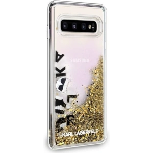 Kup Karl Lagerfeld KLHCS10PROGO S10 Plus G975 czarno-złoty/black & gold hard case Glitter - KLD239BLKGLD - {ean13} - Sklep Home Screen