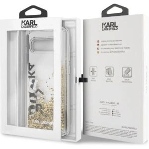Kup Karl Lagerfeld KLHCS10PROGO S10 Plus G975 czarno-złoty/black & gold hard case Glitter - KLD239BLKGLD - {ean13} - Sklep Home Screen