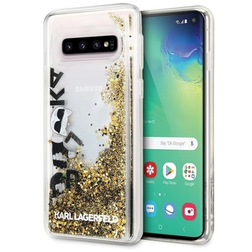 Kup Karl Lagerfeld KLHCS10ROGO S10 G973 schwarz & gold/schwarz & gold Hartschalenkoffer Glitter - KLD240BLKGLD - {ean13} - Sklep Home Screen