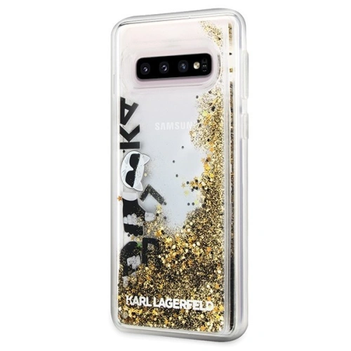 Kup Karl Lagerfeld KLHCS10ROGO S10 G973 schwarz & gold/schwarz & gold Hartschalenkoffer Glitter - KLD240BLKGLD - {ean13} - Sklep Home Screen