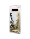 Buy Karl Lagerfeld KLHCS10ROGO S10 G973 black & gold hard case Glitter - KLD240BLKGLD - {ean13} - Home Screen Store Europe