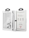Kup Guess Apple Tasche GUHCPXGLHFLSI iPhone X/XS silber/silberne Hartschale Glitter Hearts - GUE317SLVHEA - {ean13} - Sklep Home Screen