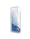 Kup Etui Guess GUHCPXGLUFLBL Apple iPhone X violet/hard case Glitter Liquid - GUE318PRP - {ean13} - Sklep Home Screen