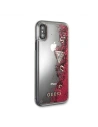 Kup Etui Guess GUHCPXGLUFLRA Apple iPhone X raspberry hard case Glitter Liquid - GUE320 - {ean13} - Sklep Home Screen