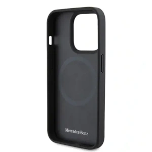 Kup Mercedes MEHMP15L23ACMS Apple iPhone 15 Pro Hardcase Leder&Alu MagSafe Silber - MRS217 - {ean13} - Sklep Home Screen