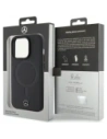 Kup Mercedes MEHMP15L23RCMK Apple iPhone 15 Pro carcasă dură din piele netedă MagSafe neagră - MRS219 - {ean13} - Sklep Home Screen