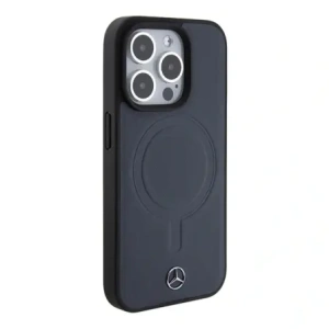 Kup Mercedes MEHMP15L23RCMV Apple iPhone 15 Pro Hartschale Glattes Leder MagSafe navy - MRS220 - {ean13} - Sklep Home Screen