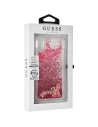 Kup Guess Apple Case GUHCPXGLUFLRA iPhone X Himbeere Hartschalenetui Glitter Liquid - GUE320 - {ean13} - Sklep Home Screen