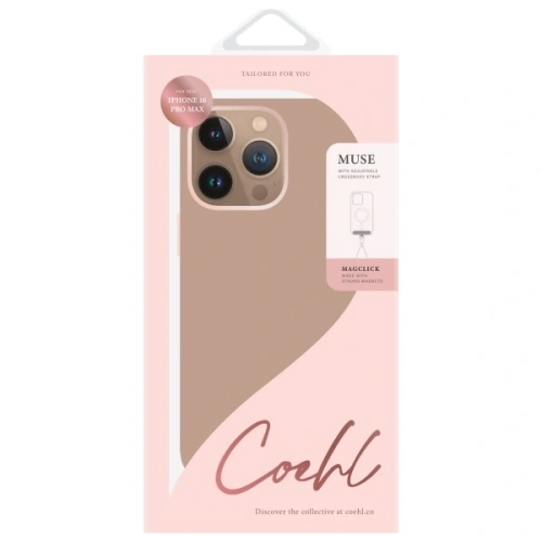 Buy UNIQ Coehl Muse Apple iPhone 16 Pro Max Magnetic Charging dusty nude - UNIQ1377 - {ean13} - Home Screen Store Europe