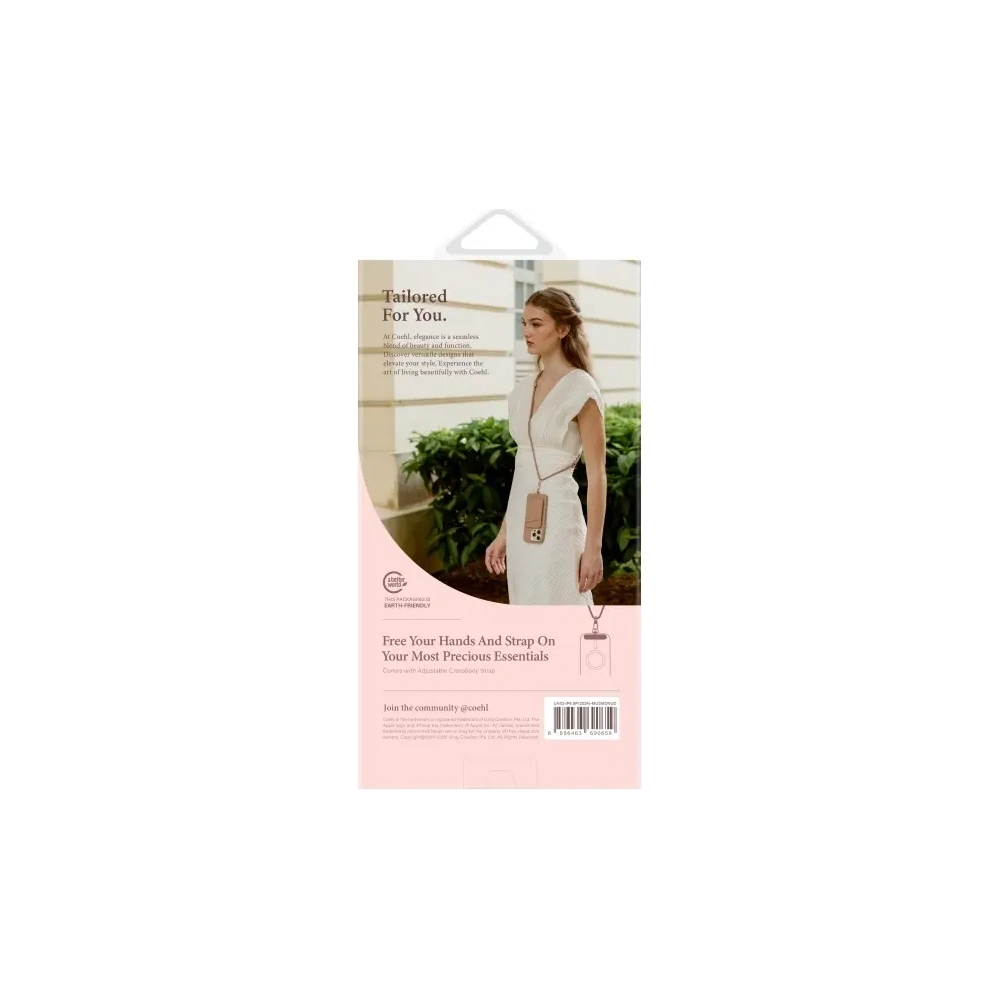 Etui UNIQ Coehl Muse Apple iPhone 16 Pro Max Magnetic Charging dusty nude