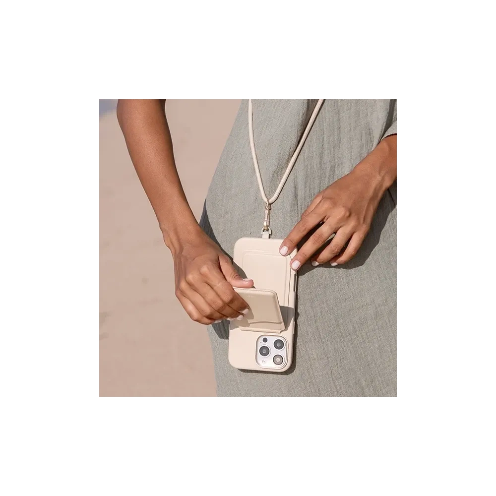 Etui UNIQ Coehl Muse Apple iPhone 16 Pro Max Magnetic Charging kremowy/cream