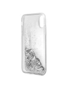 Kup Guess Apple Tasche GUHCPXGLUFLSI iPhone X/XS silber/silberne Hartschale Glitter Liquid - GUE321SLV - {ean13} - Sklep Home Screen