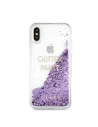 Kup Etui Guess GUHCPXGLUQPU Apple iPhone X/XS lila/purple kemény tok Liquid Glitter Party - GUE322PRP - {ean13} - Sklep Home Screen