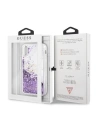 Kup Guess Apple Case GUHCPXGLUQPU iPhone X/XS lila/violett Hartschalenetui Liquid Glitter Party - GUE322PRP - {ean13} - Sklep Home Screen