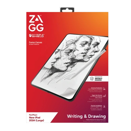Kup Folia ochronna ZAGG InvisibleShield Fusion Canvas Apple iPad Air 13" 2024 (6. generacji) - ZAG164 - {ean13} - Sklep Home Screen
