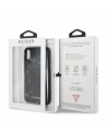 Kup Guess Apple Tasche GUHCPXHYMABK iPhone X/XS schwarz/schwarz Marmor - GUE323BLK - {ean13} - Sklep Home Screen