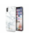Guess Apple Tasche GUHCPXHYMAWH iPhone X/XS weiß/weiß Marmor