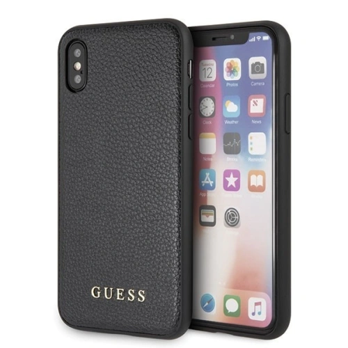 Kup Etui Guess GUHCPXIGLBK Apple iPhone X/XS černý/black hard case Iridescent - GUE325BLK - {ean13} - Sklep Home Screen