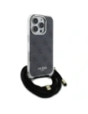 Kup Guess GUHCP16LHC4SEK Apple iPhone 16 Pro husă dură Crossbody Cord 4G Print negru - GUE4094 - {ean13} - Sklep Home Screen