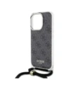 Kup Guess GUHCP16LHC4SEK Apple iPhone 16 Pro husă dură Crossbody Cord 4G Print negru - GUE4094 - {ean13} - Sklep Home Screen