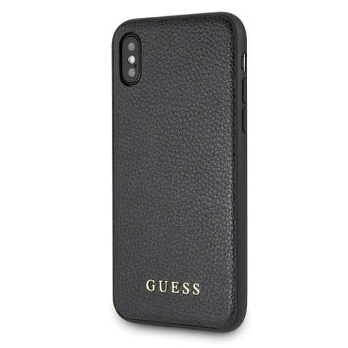 Kup Guess Apple Tasche GUHCPXIGLBK iPhone X/XS schwarz/schwarz Hartschalenetui Iridescent - GUE325BLK - {ean13} - Sklep Home Screen