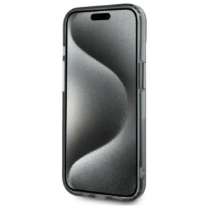 Buy Karl Lagerfeld KLHMP15SHLSKCK Apple iPhone 15 hardcase IML Metal Karl&Choupette Head MagSafe black - KLD21792 - {ean13} - Home Screen Store Europe