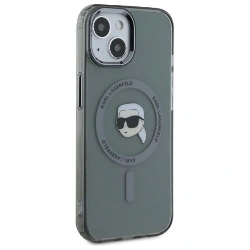 Kup Etui Karl Lagerfeld KLHMP15SHLSKIK Apple iPhone 15 hardcase IML Metal Karl Head MagSafe czarny/black - KLD21793 - {ean13} - Sklep Home Screen
