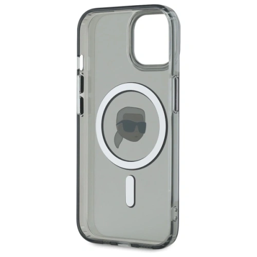 Kup Etui Karl Lagerfeld KLHMP15SHLSKIK Apple iPhone 15 hardcase IML Metal Karl Head MagSafe černý/black - KLD21793 - {ean13} - Sklep Home Screen