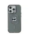 Etui Karl Lagerfeld KLHMP15XHLSCHK Apple iPhone 15 Pro Max hardcase IML Metal Choupette Head MagSafe černý/black