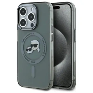 Kup Karl Lagerfeld KLHMP15XHLSKCK Apple iPhone 15 Pro Max keménytok IML Metal Karl&Choupette Head MagSafe fekete - KLD21795 - {ean13} - Sklep Home Screen