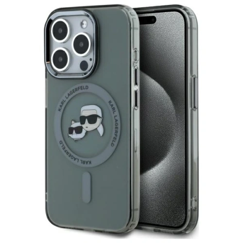 Kup Etui Karl Lagerfeld KLHMP15XHLSKCK Apple iPhone 15 Pro Max hardcase IML Metal Karl&Choupette Head MagSafe černý/black - KLD21795 - {ean13} - Sklep Home Screen