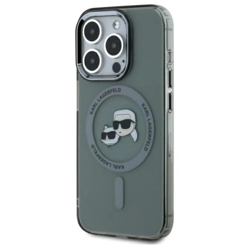 Kup Karl Lagerfeld KLHMP15XHLSKCK Apple iPhone 15 Pro Max keménytok IML Metal Karl&Choupette Head MagSafe fekete - KLD21795 - {ean13} - Sklep Home Screen