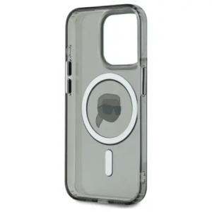 Kup Etui Karl Lagerfeld KLHMP15XHLSKIK Apple iPhone 15 Pro Max hardcase IML Metal Karl Head MagSafe černý/black - KLD21796 - {ean13} - Sklep Home Screen