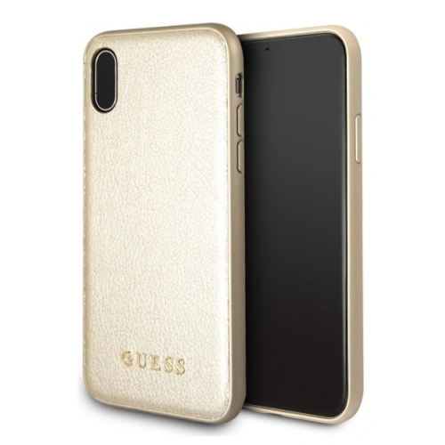 Kup Etui Guess GUHCPXIGLGO Apple iPhone X zlatý/hard case Iridescent - GUE326GLD - {ean13} - Sklep Home Screen